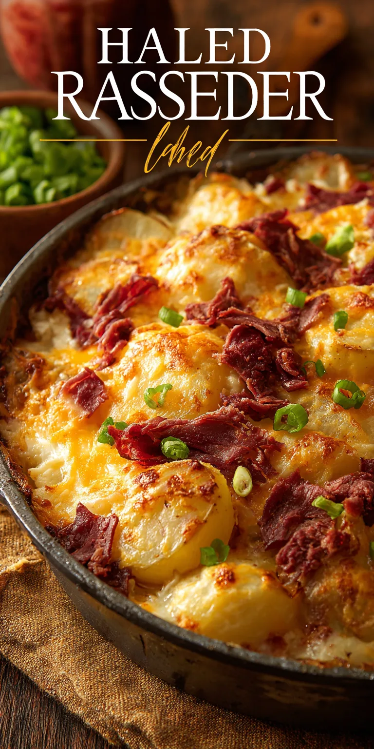 Loaded Bacon Scalloped Potatoes served warm with cozy spices