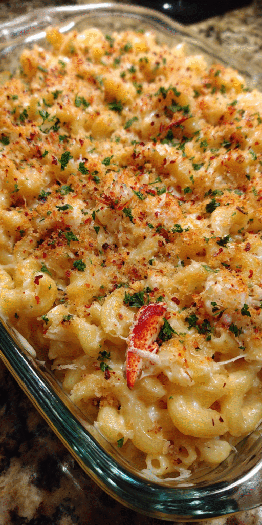 Lobster Mac and Cheese Seafood Pasta Recipe
