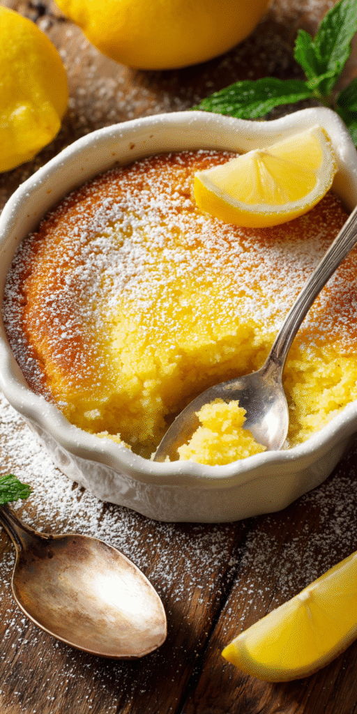 Magic Lemon Cobbler Recipe