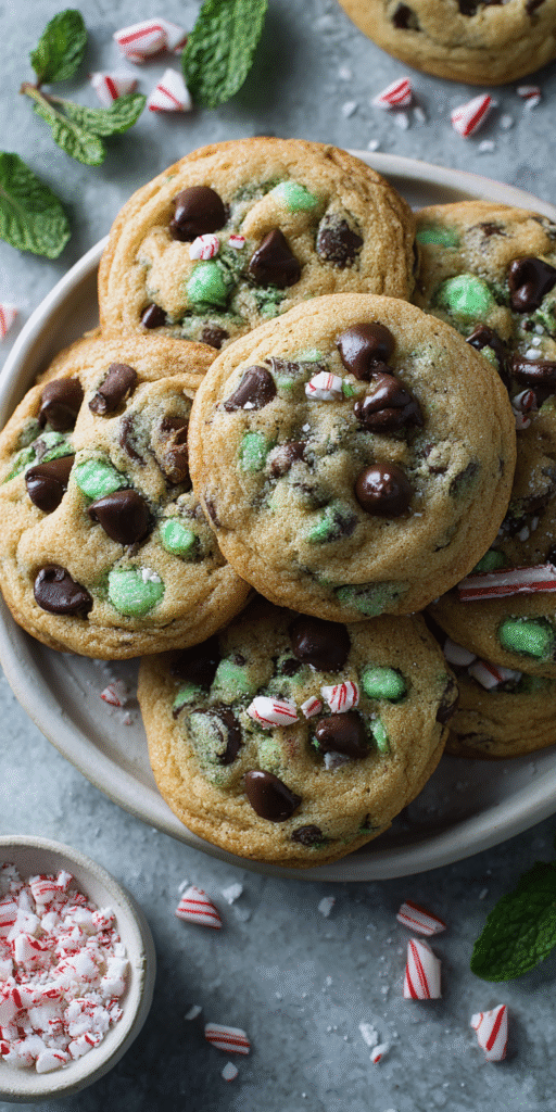 Mint Chocolate Chip Cookies Recipe