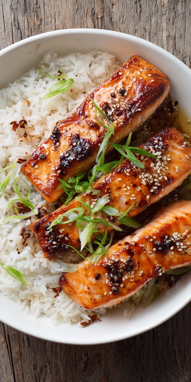 Miso Glazed Salmon Dinner Ideas served warm with cozy spices