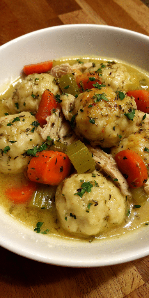 Savory Herb Chicken And Dumplings Recipe
