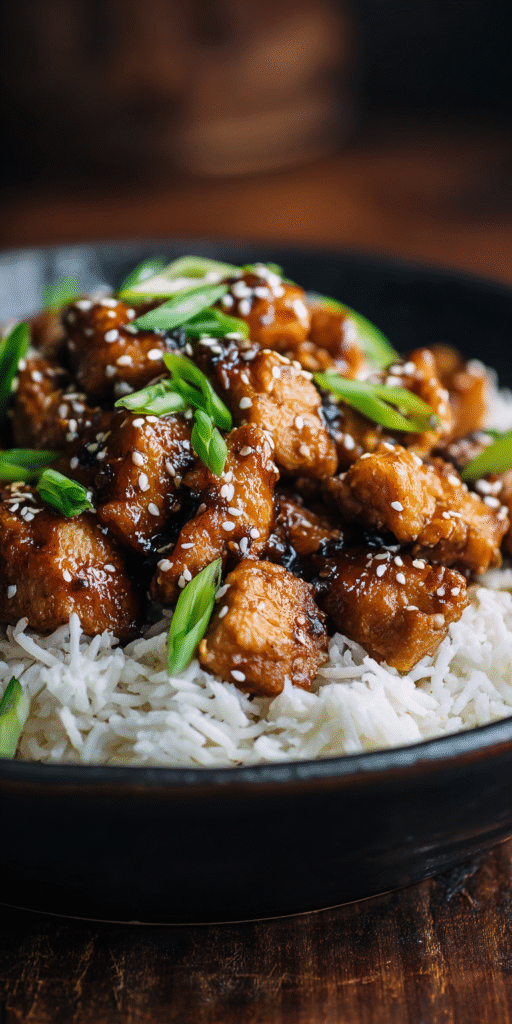 Sticky Sesame Chicken Simple and Quick Recipe