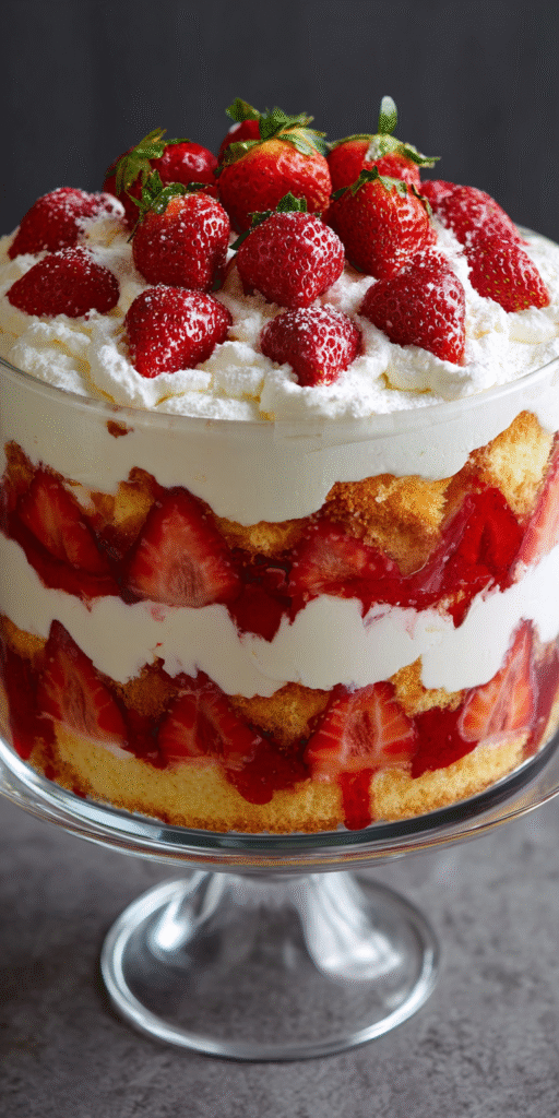Strawberry Shortcake Lush Dessert Recipe