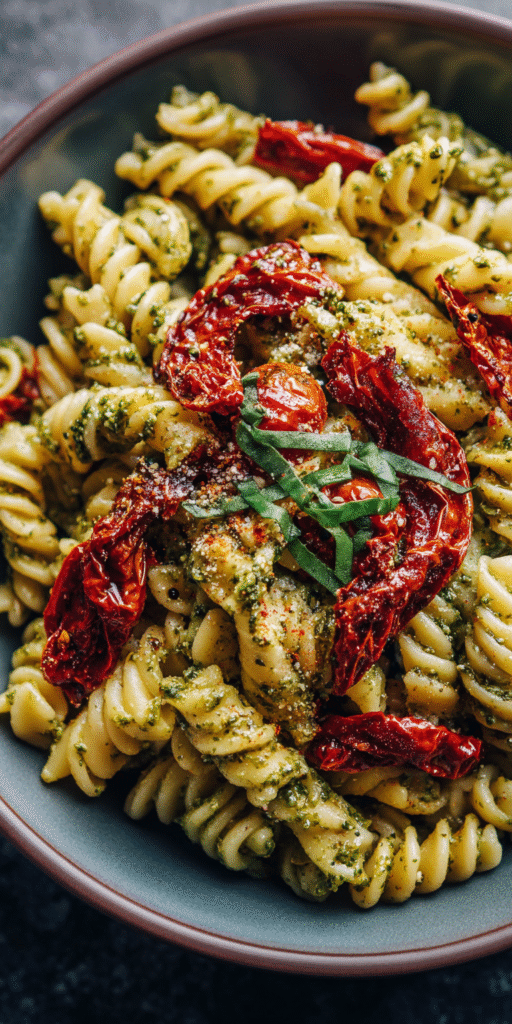 Sun Dried Tomato Creamy Pasta Recipe