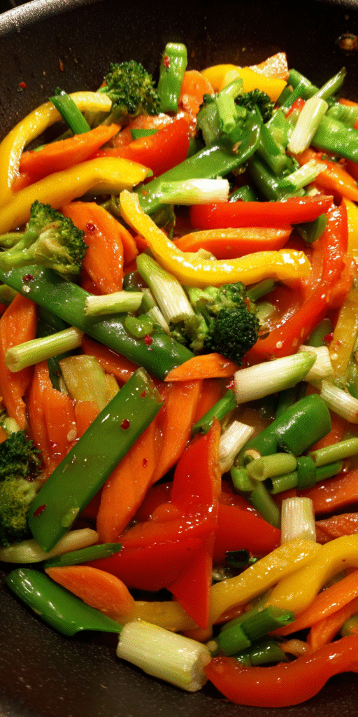 Vegetable Stir Fry Quick Dinner Recipe