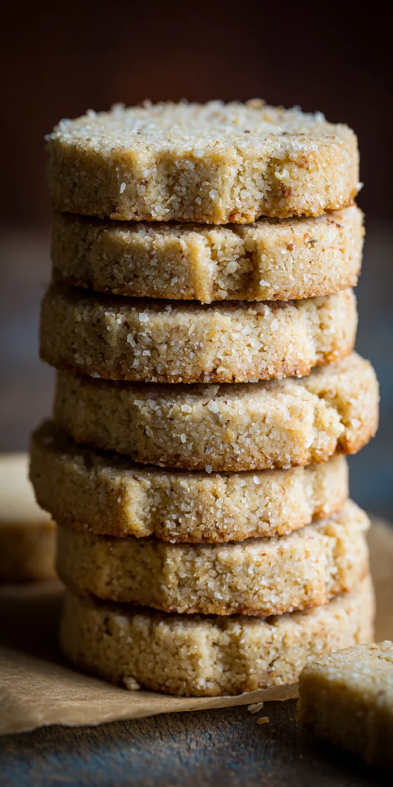 Almond Flour Shortbread Cookies Recipe