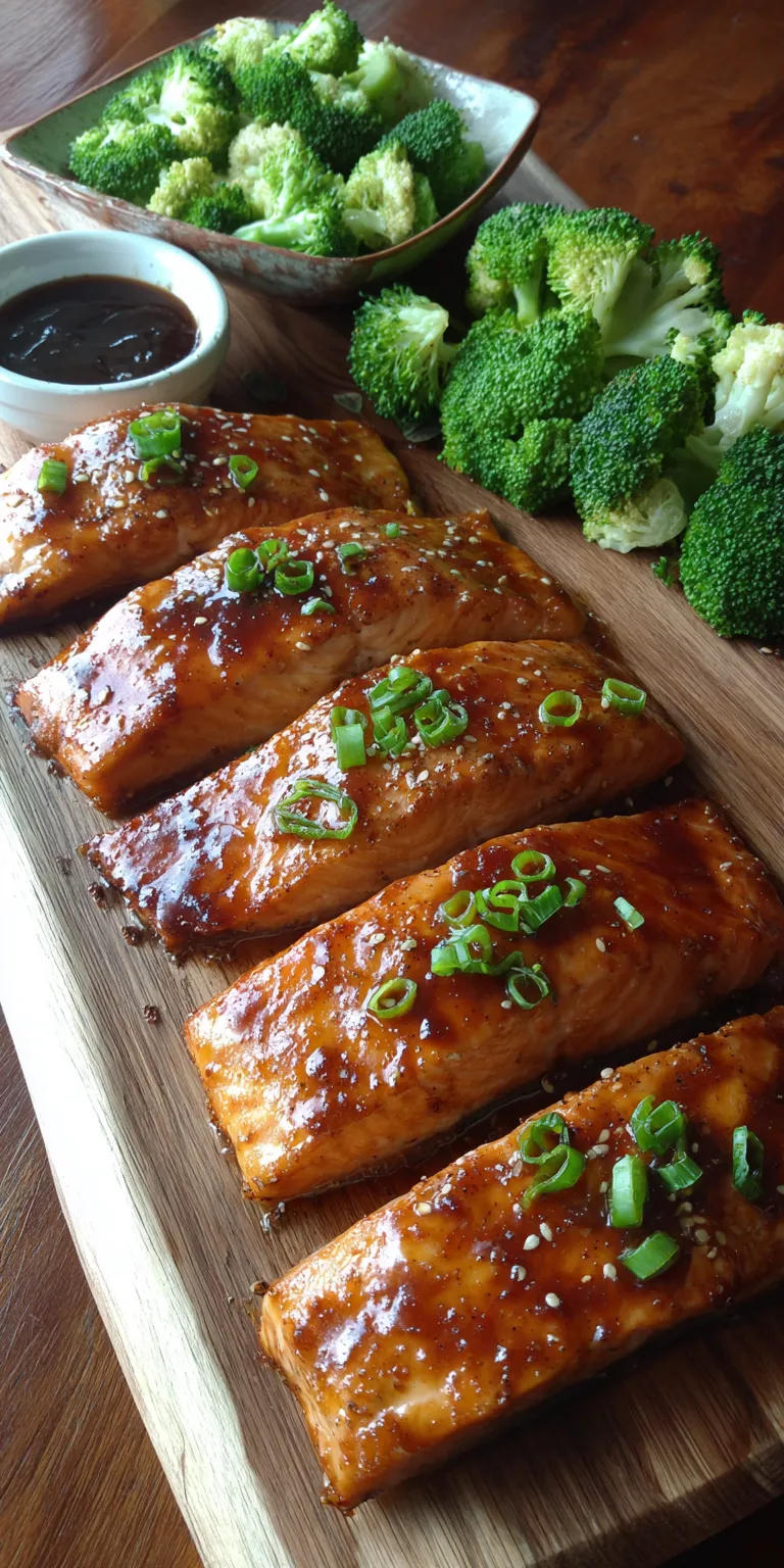 Bourbon Glazed Salmon Dinner served warm with cozy spices