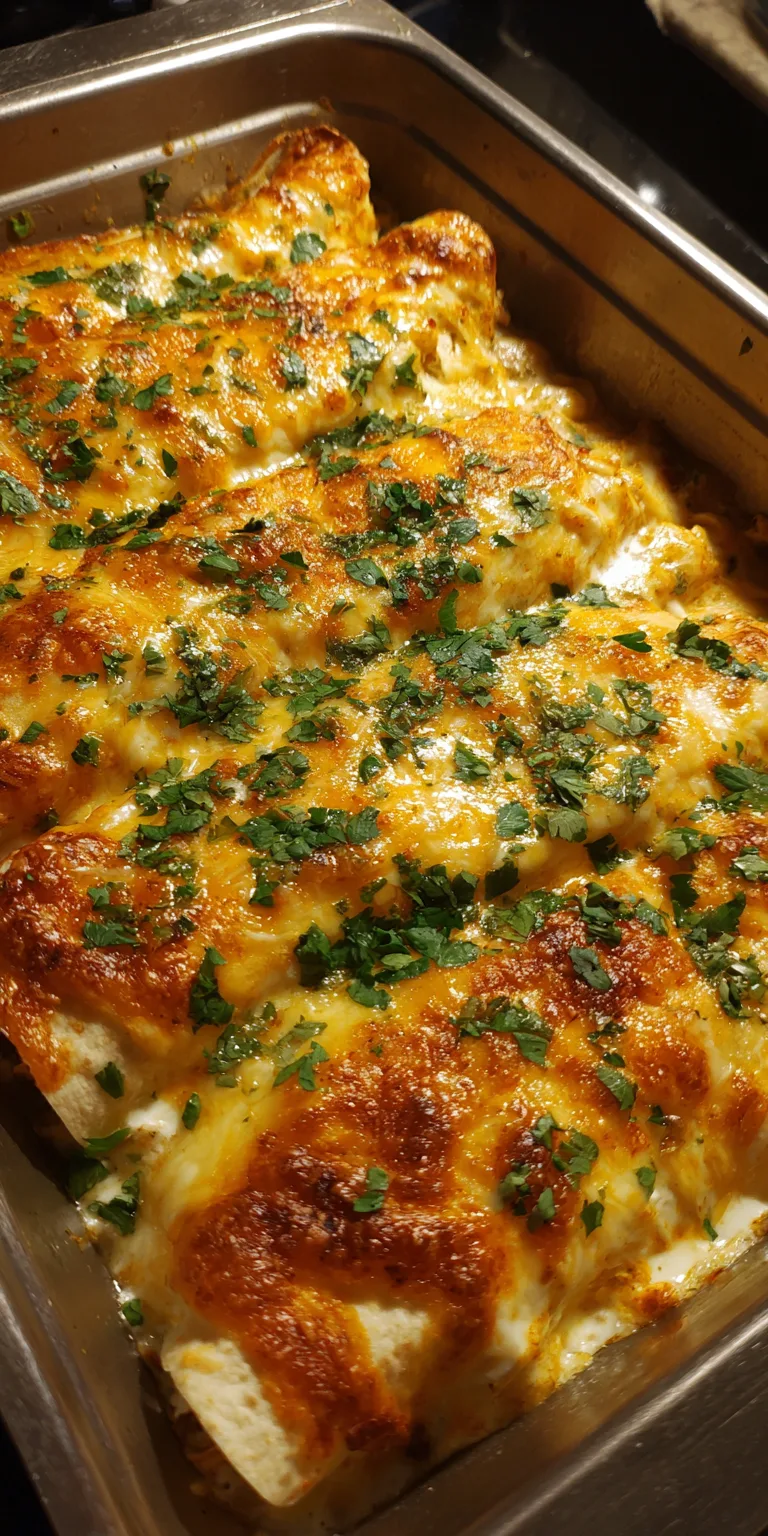 Chicken Enchiladas with Jalapeno Sauce served warm with cozy spices