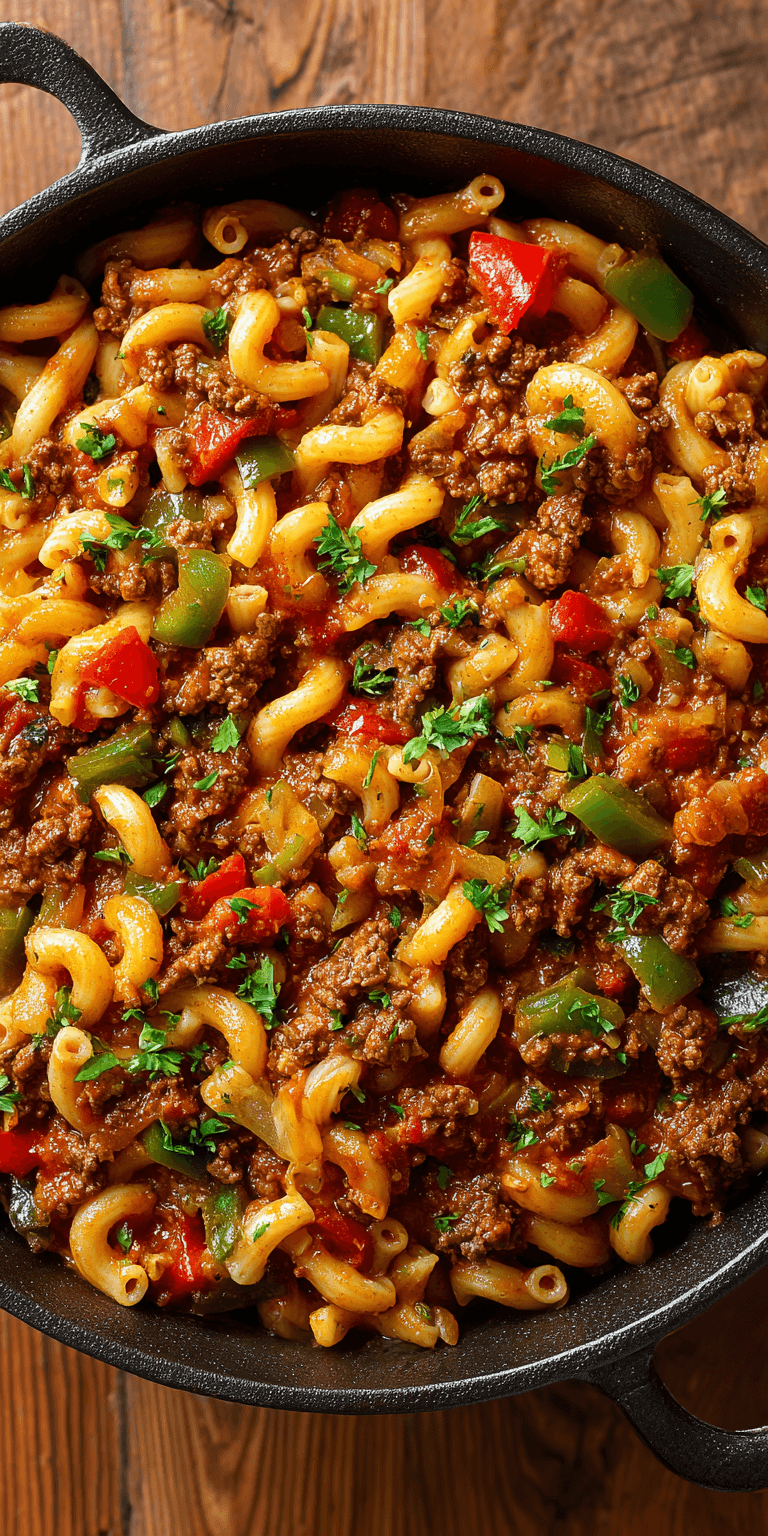 Easy Venison Goulash Pasta Recipe