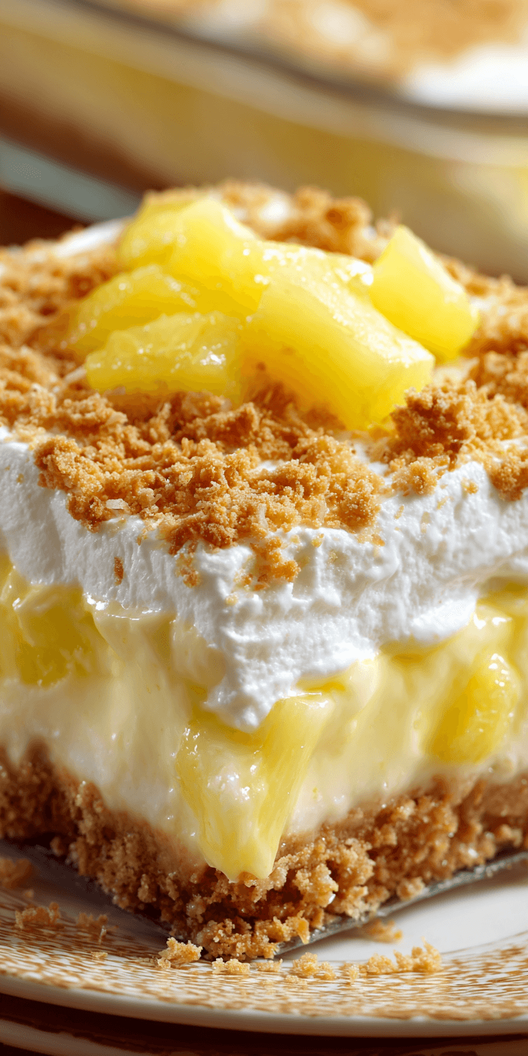 Pineapple Dream Delight Dessert served warm with cozy spices