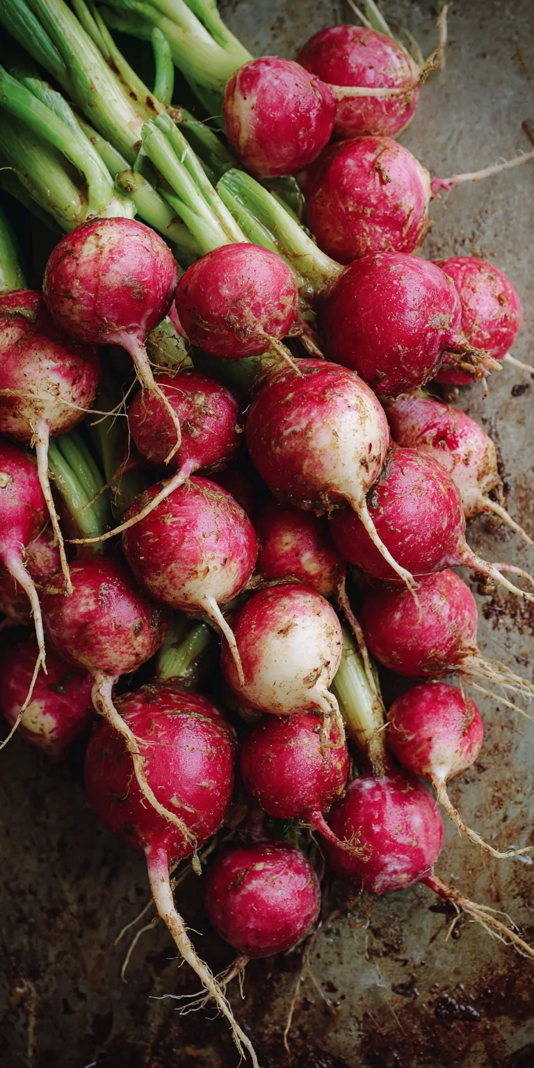Roasted Radish Creamy Spring Soup served warm with cozy spices