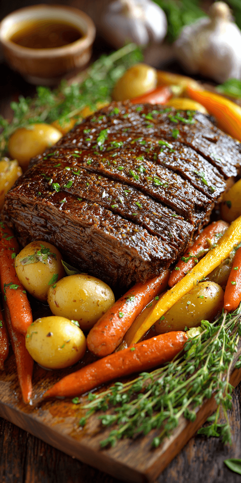 Slow Cooker Corned Beef with Beer served warm with cozy spices