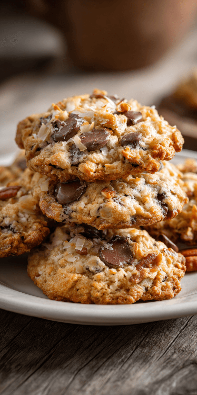 Cowboy Cookies served warm with cozy spices