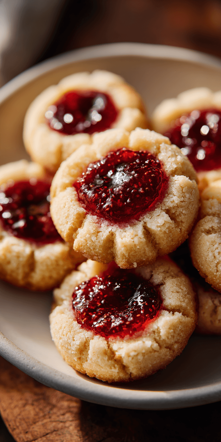Strawberry Cookies served warm with cozy spices